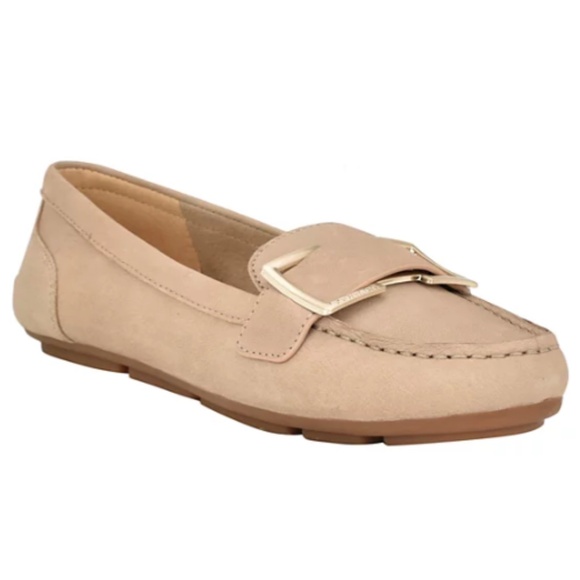 Calvin Klein Lydia Slip On loafers taupe leather - 7 - Picture 1 of 12